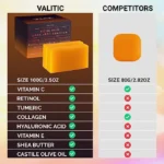 kojic acid dark spot remover soap bars with vitamin c